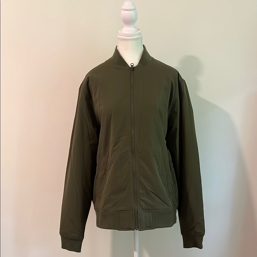 Men's Green Bomber Jacket